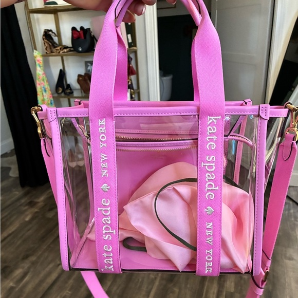 Kate Spade Kip clear tote pink - Picture 5 of 8